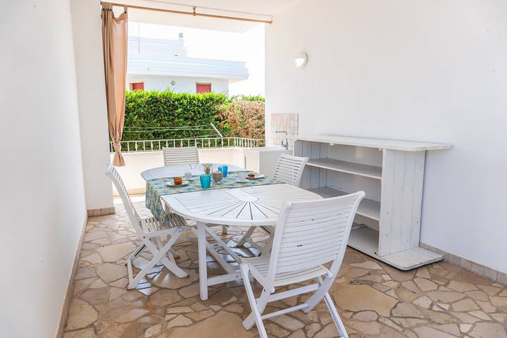 Appartamento per 5 persone, con Balcone a Torre Suda