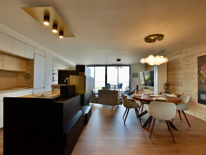 Appartement entier, Duplex moderne, vue panoramique - 6 pers. in Évian-les-Bains, Région de Thonon-les-Bains
