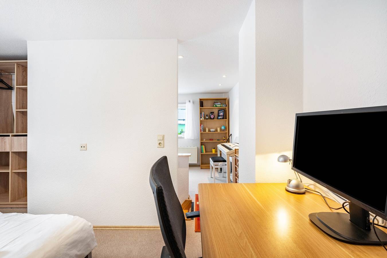 Ferienwohnung 'Apartment auf zwei Etagen - Casita' mit Gemeinschaftsgarten & Wlan in Burgstädt, Chemnitz und Umgebung