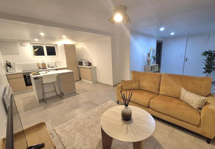 Appartement de vacances pour 2 personnes, avec jardin