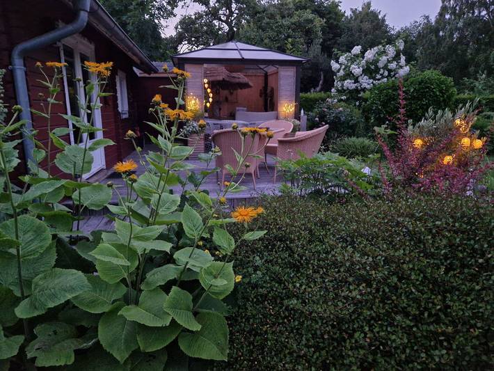 Ferienhaus für 2 Personen, mit Terrasse und Garten in Barth