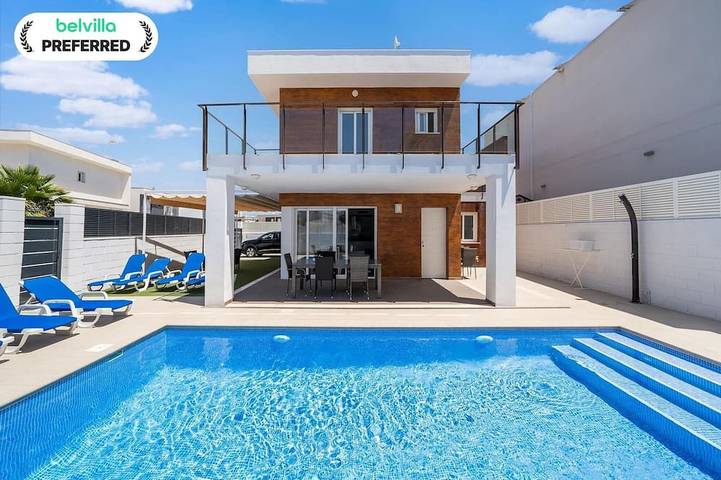 Chalet para 8 personas, con piscina en Santa Pola
