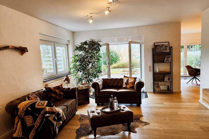 Ferienwohnung für 5 Personen, mit Balkon und Garten