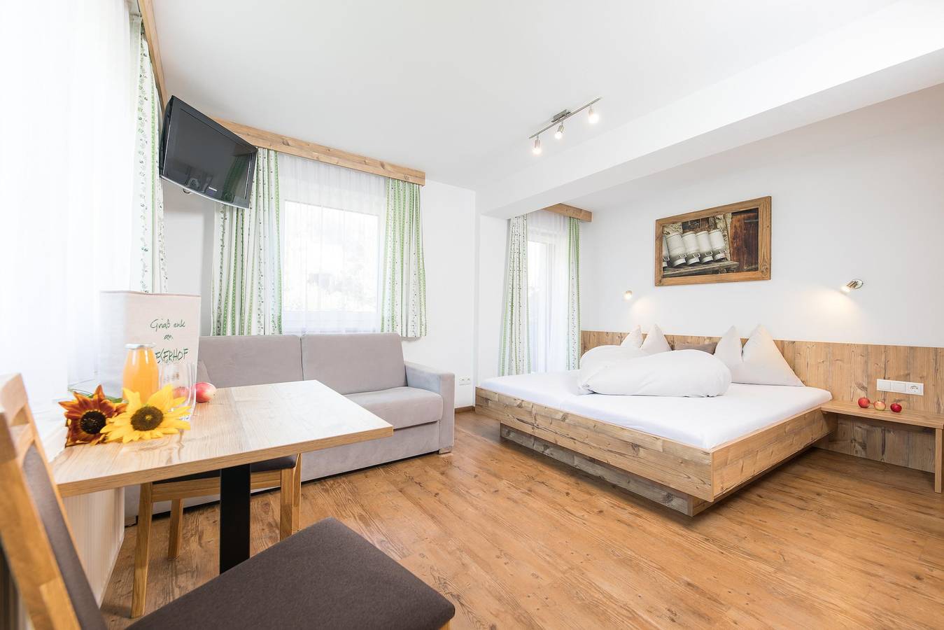 Kleine Ferienwohnung "Almfleckl" in Stubai Alps, Neder