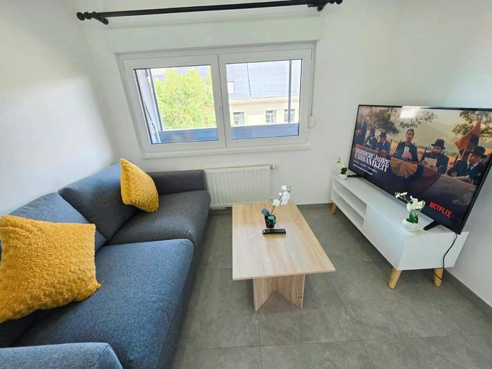 Appartement de vacances pour 4 personnes, avec Terrasse et Vue à Differdange