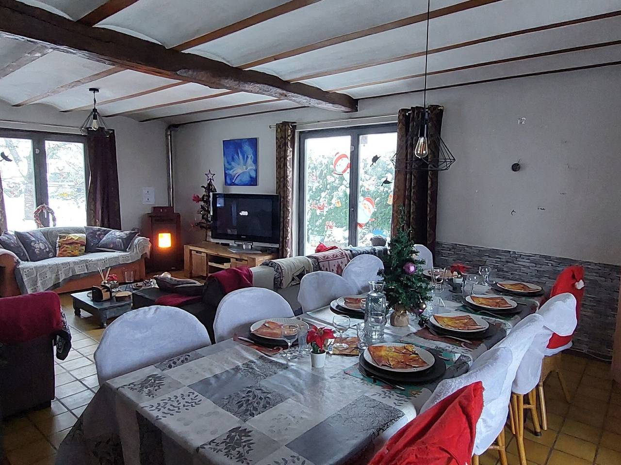 Vakantiehuis 'Ardennen Blauw' in Theux nabij Spa in La Reid, Theux