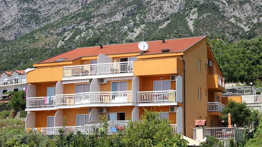 Apartament wakacyjny dla 6 osób, z taras w Gradac