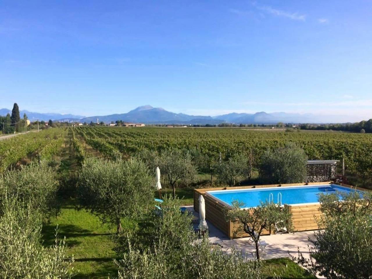 "Cascina Tabachera in Pozzolengo, Gardasee-Berge