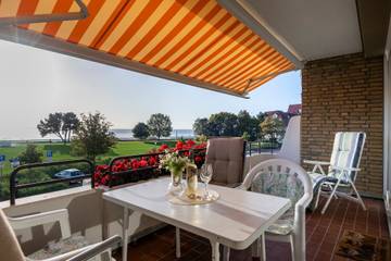 Ferienwohnung für 2 Personen, mit Garten und Balkon in Grömitz