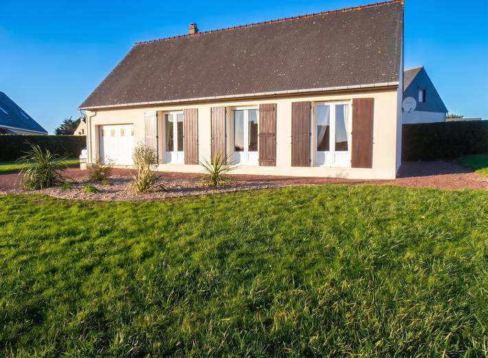 Maison de vacances pour 4 personnes, avec Terrasse et Jardin à Portbail