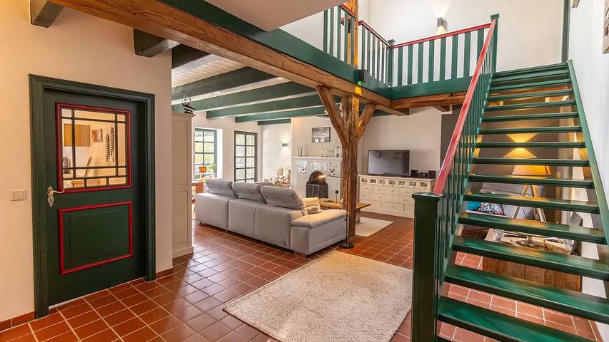 Ferienwohnung für 4 Personen, mit Garten und Terrasse in Loquard - 4