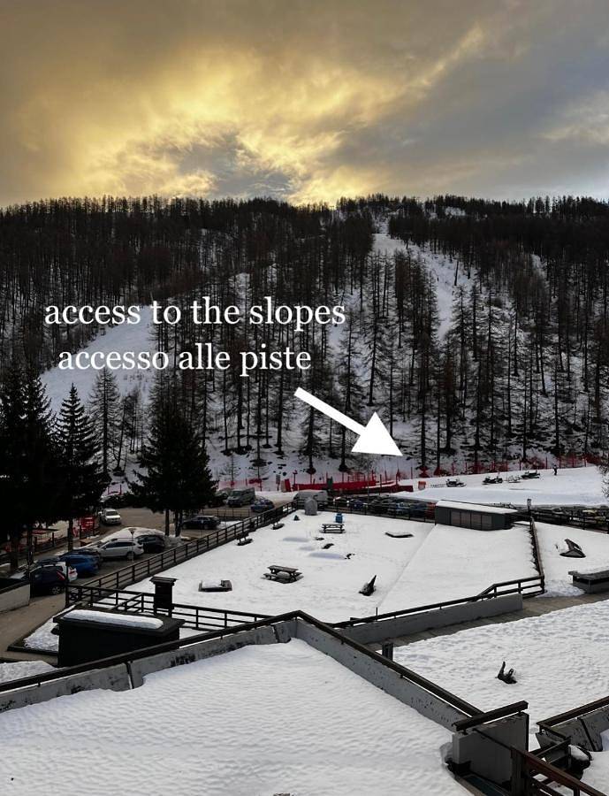 Gîte pour 4 personnes, avec vue et terrasse dans Borgata Sestriere - 2