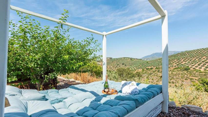 Casa rural para 7 personas, con Terraza además de Jardín y Piscina en Algarinejo - 4