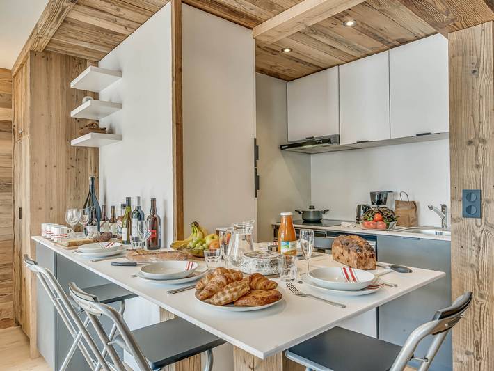 Ganze Wohnung, Premium 2-Zimmer-Wohnung renoviert, gemütlich, an den Pisten, mit Wlan in Tignes, Vanoise-Massiv
