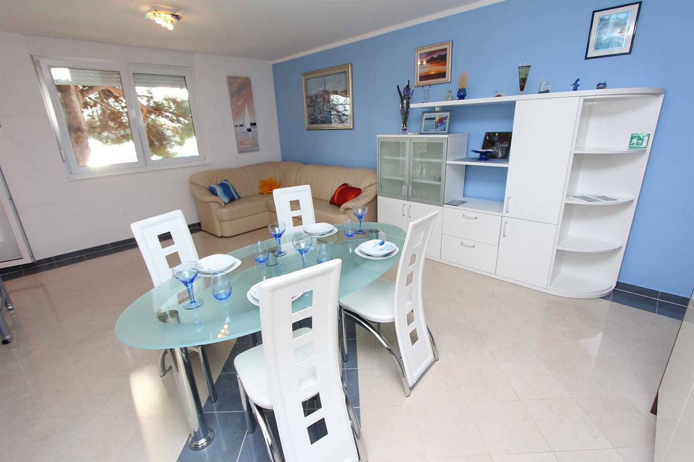 Ganze Wohnung, Nautica Ferienwohnung mit 2 Schlafzimmern in Novigrad, Umag und Umgebung