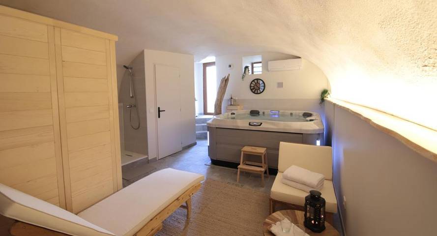 Maison de vacances pour 2 personnes, avec jacuzzi et sauna