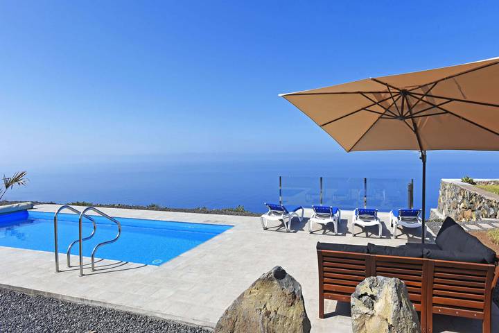 Casa de vacaciones para 4 personas, con Vistas al mar además de Terraza y Jardín en La Palma - 2