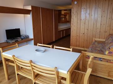 Gîte pour 5 personnes, avec terrasse dans Arc 1600