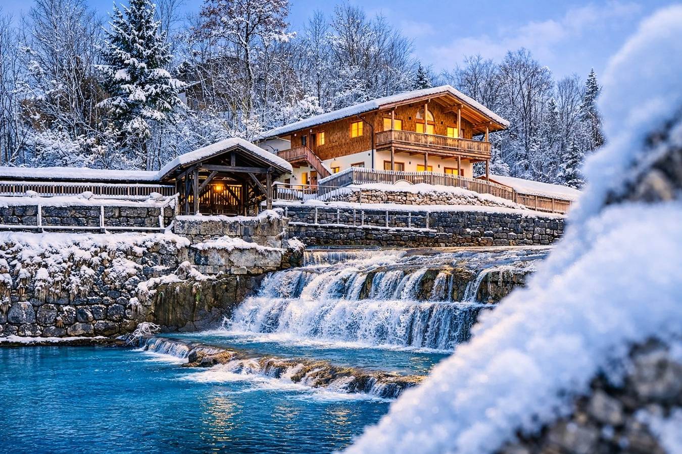 Ferienhaus Bachperle am Fuße des Wilden Kaisers - Fewo Bachperle mit Balkon im Alpenlandhaus zentral und gleichzeitig naturnah gelegen in Kiefersfelden, Bayerische Alpen