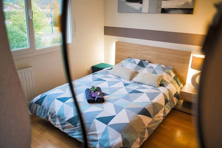 Ganze Wohnung, Bright apartment • 3 bedrooms • Vosges & cycling in Thann, Regionaler Naturpark Belchen der Vogesen