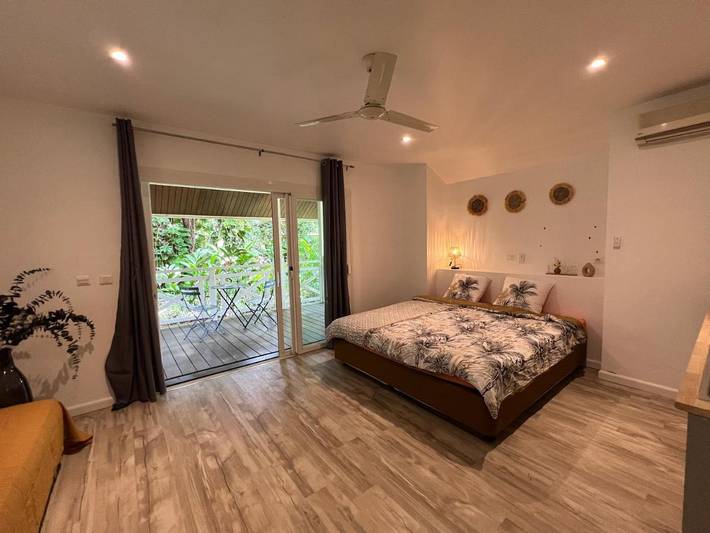 Gîte pour 4 personnes, avec jardin ainsi que terrasse et vue, animaux acceptés à Sarraméa - 3