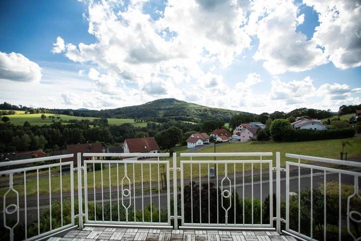 Ferienwohnung für 6 Personen, mit Balkon und Ausblick in Gersfeld - 3