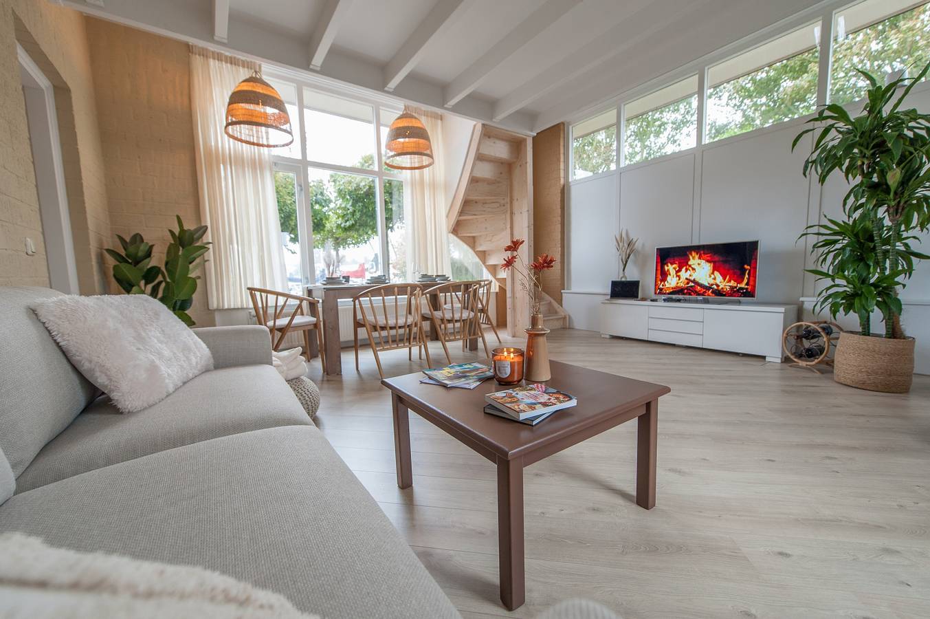 Charmantes Ferienhaus für 4 Pers. am Wasser, nah Strand &amp; Promenade Makkum in Makkum, Ijsselmeer
