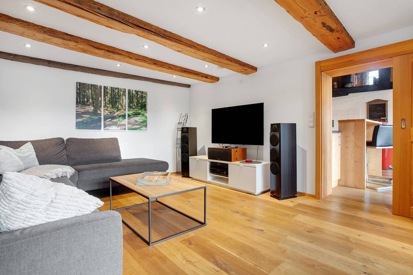 Ganze Wohnung, Ferienwohnung 'Albtalblick' mit Bergblick, Gemeinschaftsterrasse und Wi-Fi in Bernau im Schwarzwald, Südschwarzwald