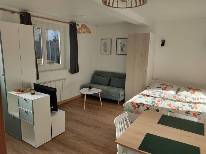 Appartement de vacances pour 2 personnes, avec terrasse et jardin