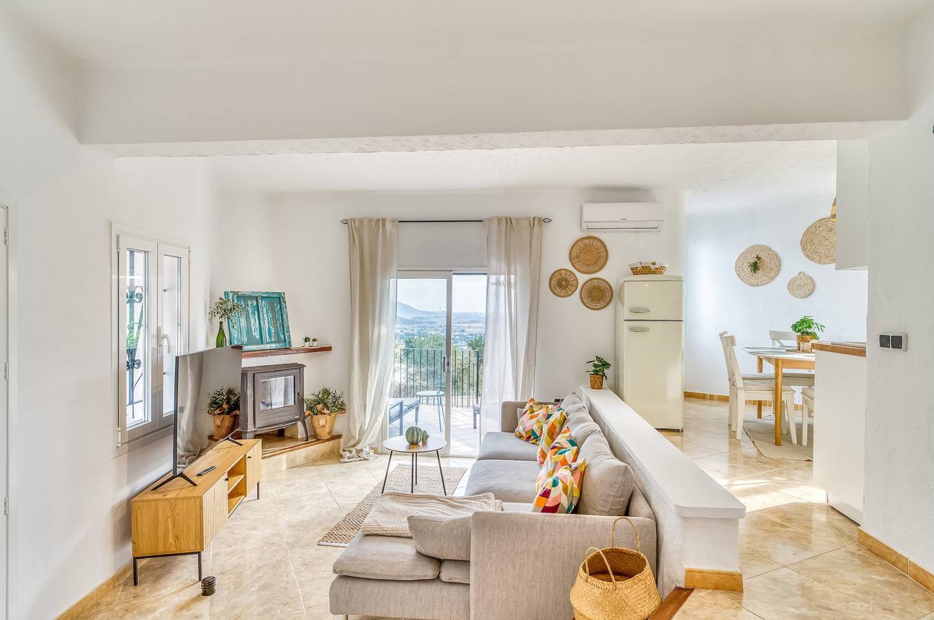 Ferienhaus 'Casita Toni' mit Meerblick, Wlan und Klimaanlage in Campanet, Mallorca Inselmitte