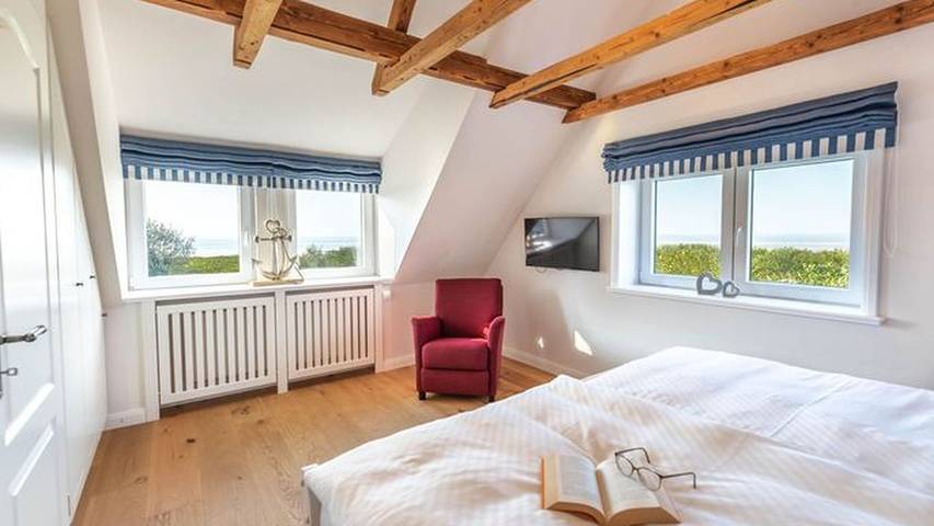 Ferienhaus mit Meerblick für 3 Personen, mit Sauna und Garten sowie Terrasse in Nieblum - 4