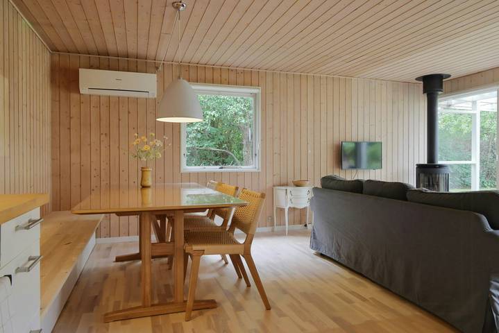 Casa de vacaciones con varias terrazas en la playa de Udsholt in Rågeleje, Kattegat Küste
