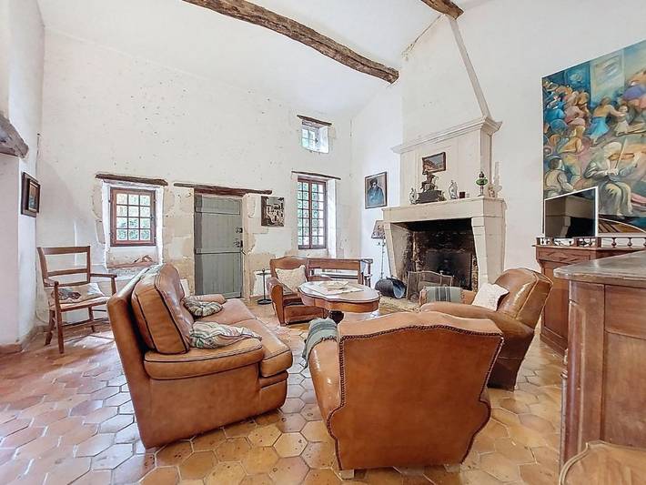 Location de vacances pour 6 personnes, avec terrasse à Sainte-Gemme - 3