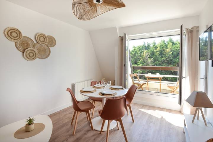 Location de vacances pour 4 personnes, avec Balcon à Saint-Aubin-sur-Mer (Calvados)