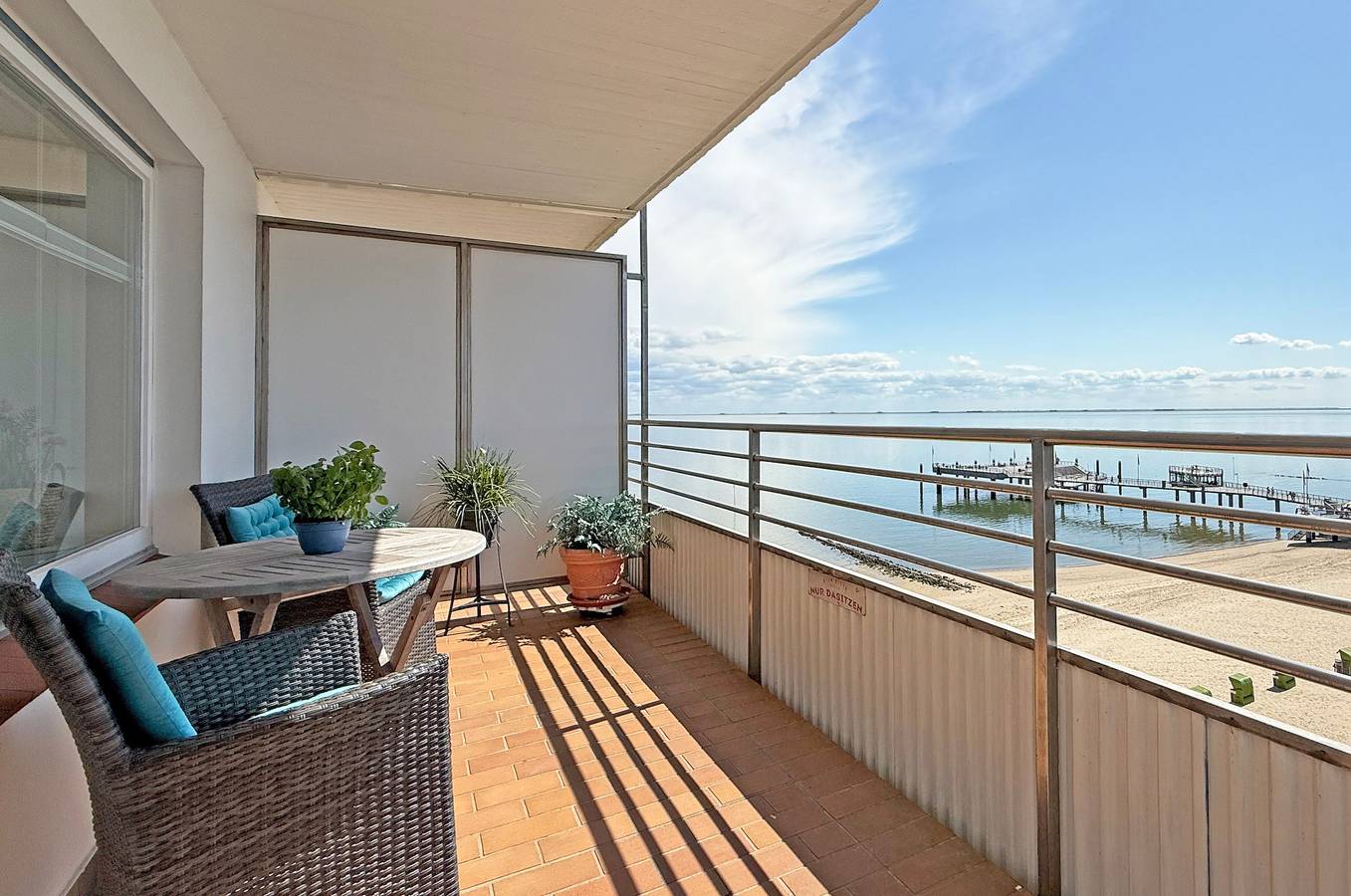 Ganze Ferienwohnung, Strandblick in Wyk auf Föhr (Stadt), Wyk auf Föhr