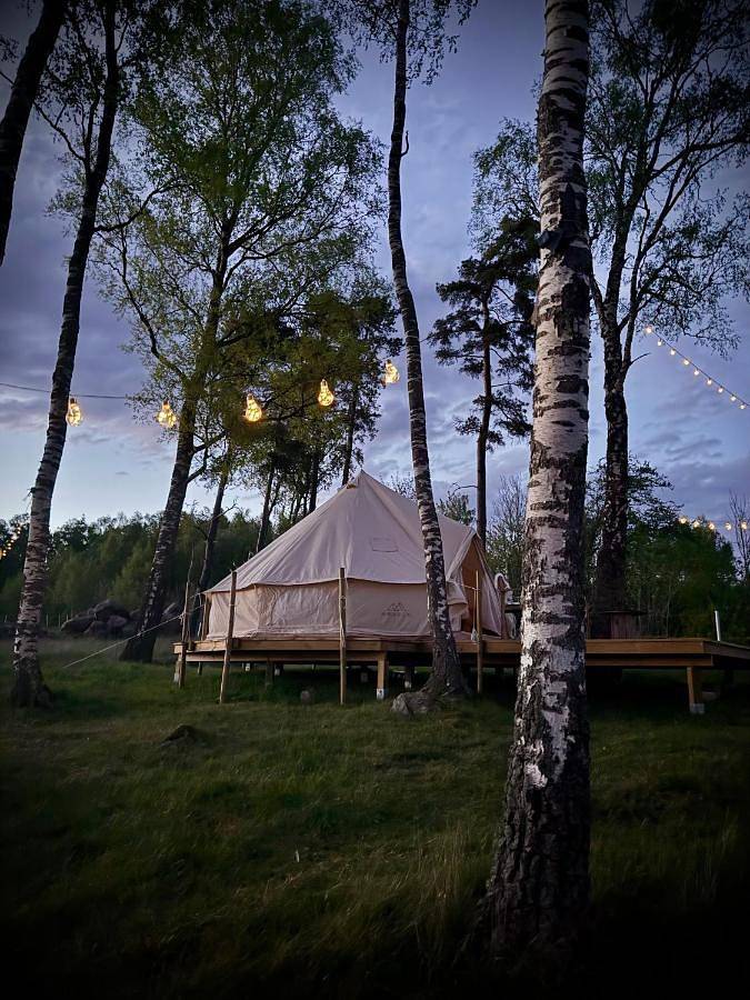 Camping für 3 Personen, mit Sauna und Ausblick sowie Garten, mit Haustier in Südschweden - 2