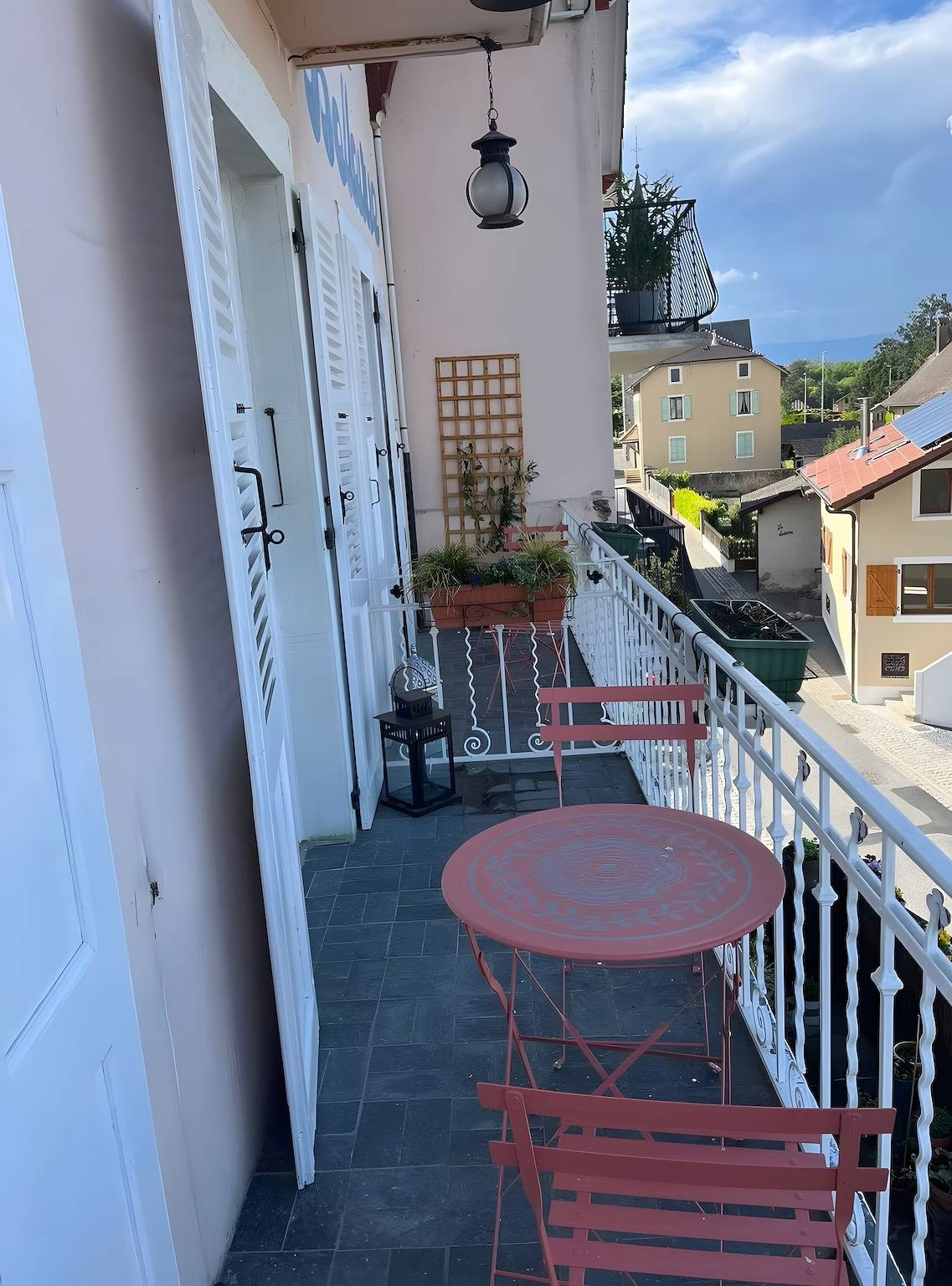 Zimmer „Mésange“ mit Seeblick, privater Terrasse und Wlan in Excenevex, Thonon-les-Bains und Umgebung