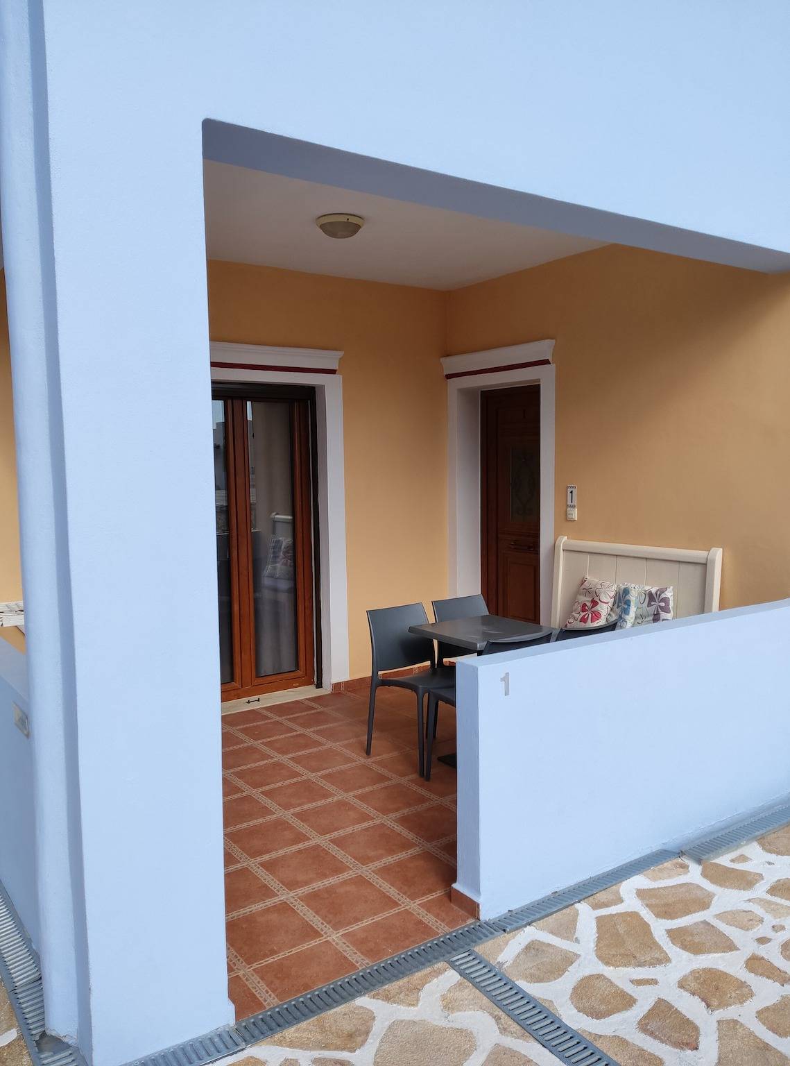 Ferienwohnung in einem Hotel 'Anemi Leros 2' mit Meerblick, Wlan und Klimaanlage in Agia Marina (Dodekanes), Leros