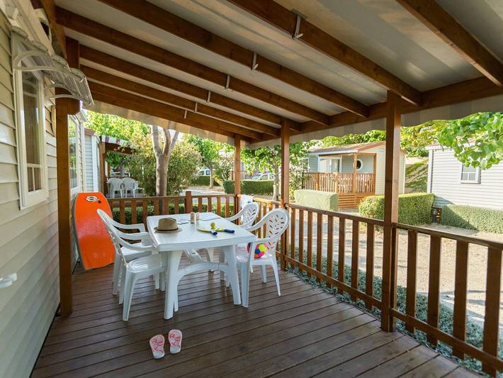 Camping für 6 Personen, mit Pool, kinderfreundlich in Katalonien - 4