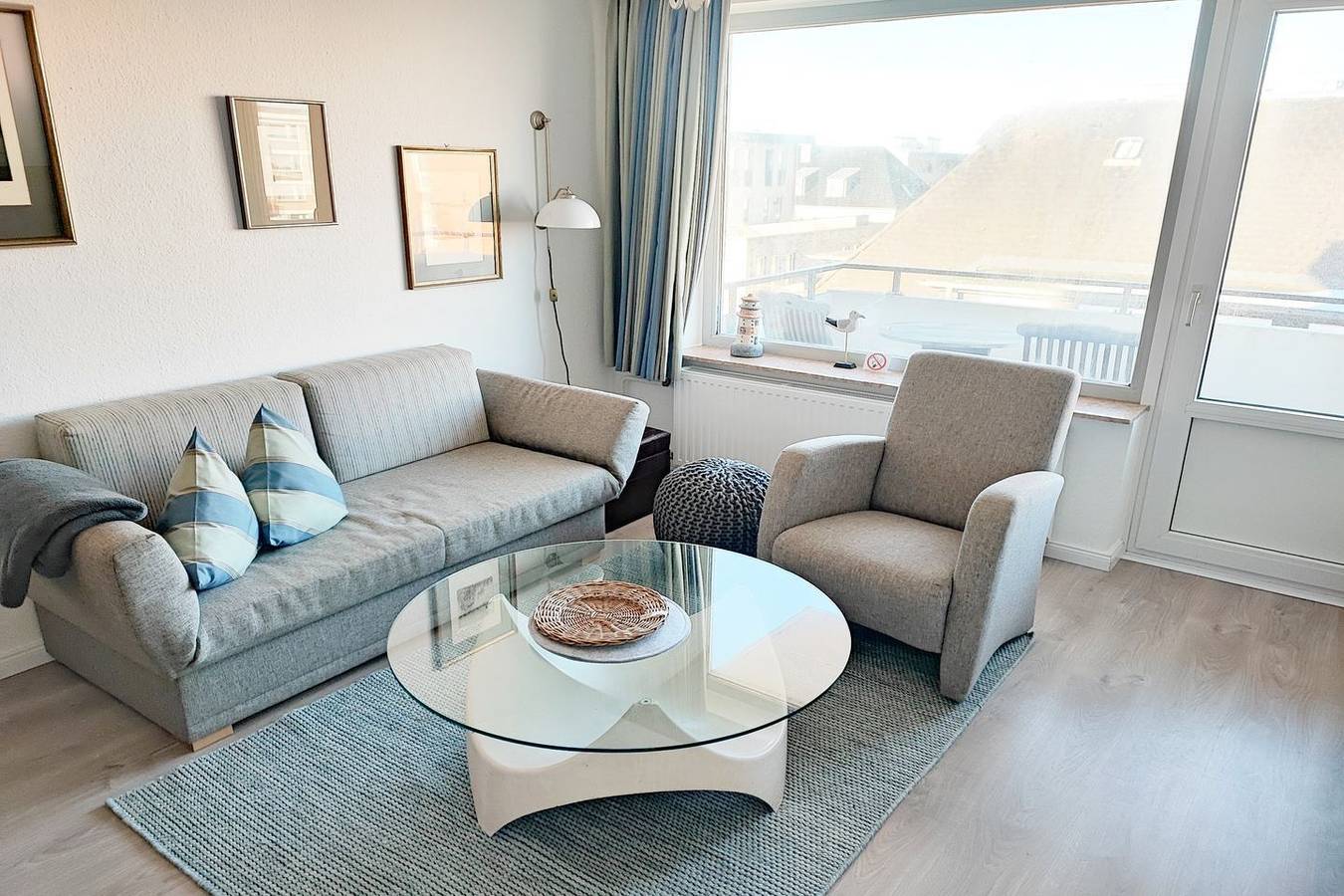 Ganze Wohnung, Komfortable Ferienwohnung mit Balkon in Westerland in Westerland, Sylt (Gemeinde)