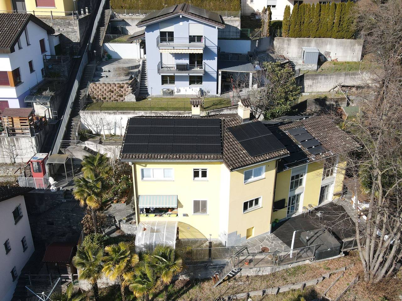 Ganze Wohnung, Das Cugnasco-Nest in Cugnasco-Gerra, Tessiner Alpen