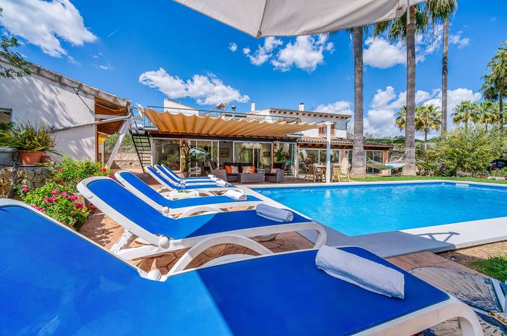 Finca für 6 Personen, mit Terrasse in Llubí - 4