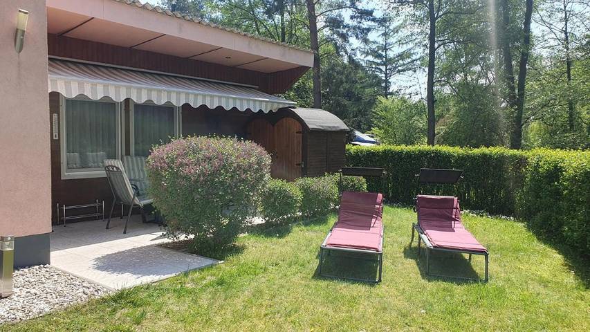 Ferienhaus für 4 Personen, mit Terrasse und Garten