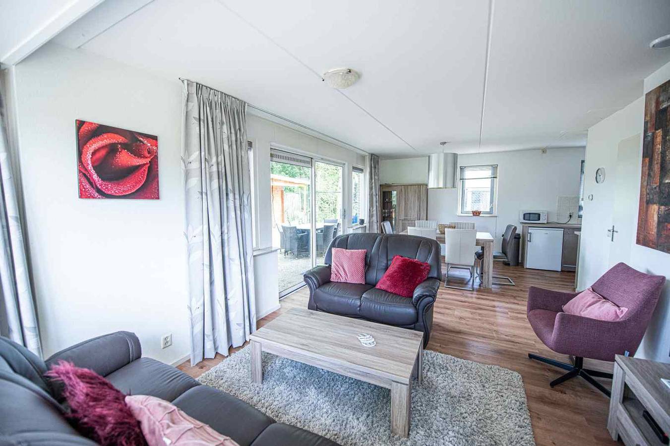 Schöner 5-Personen-Haus mit großem Garten im Ferienpark Wighenerhorst in Gelderland in Wijchen, Betuwe