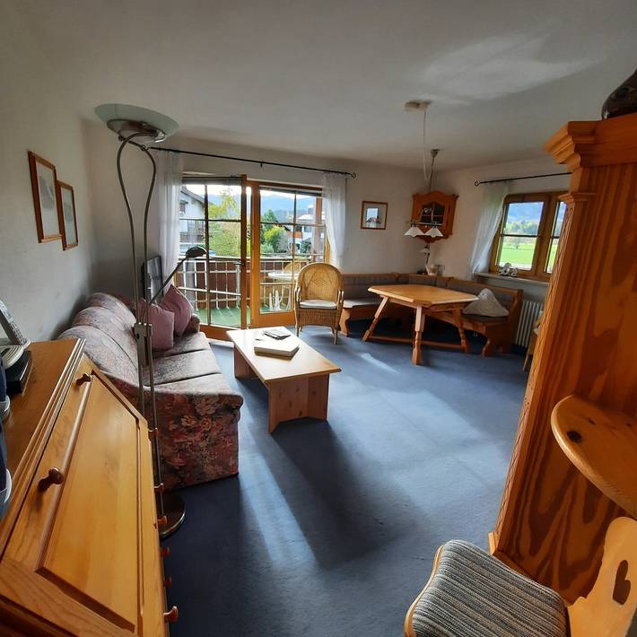 Ferienwohnung für 4 Personen, mit Balkon in Sonthofen - 2