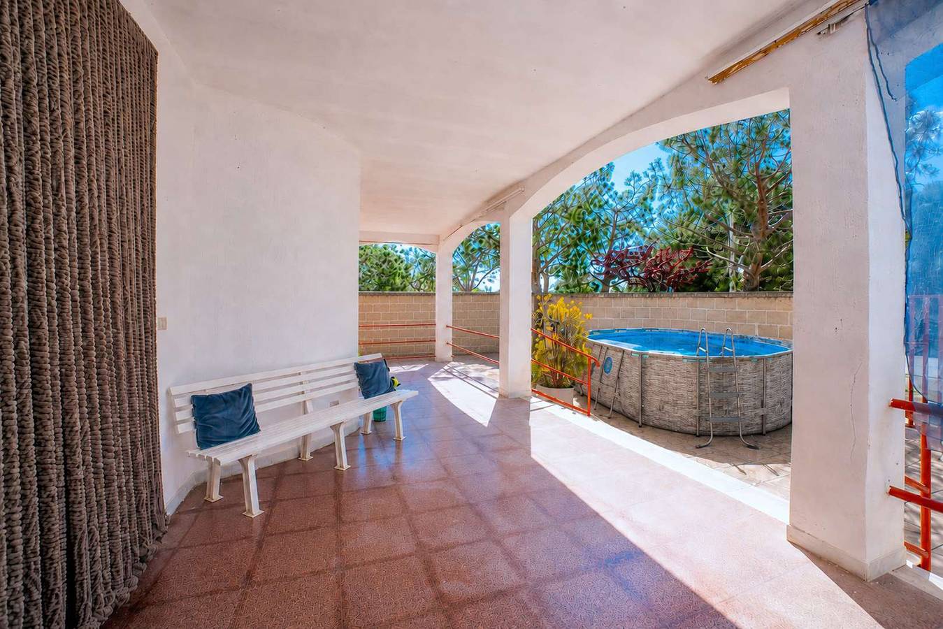 Villa für 12 Personen mit Garten in Manduria, Golf von Tarent