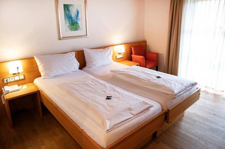 Hotel für 2 Personen, mit Balkon und Garten sowie Sauna und Ausblick in Bad Grönenbach - 2