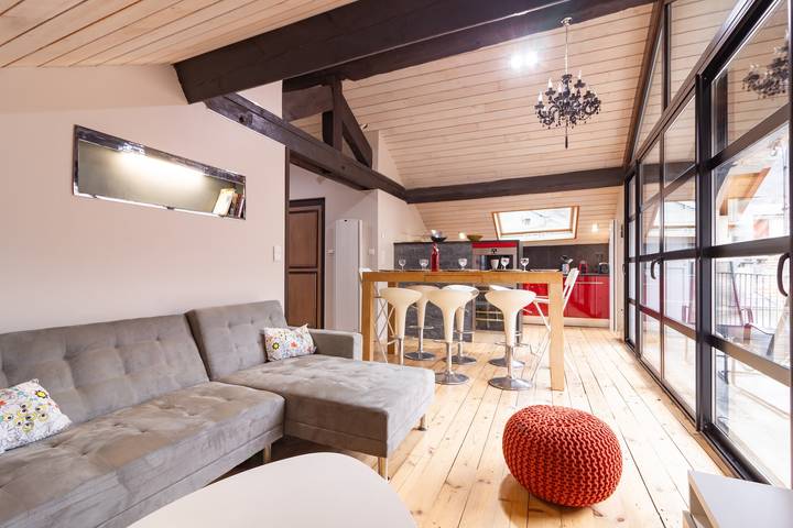 Gîte pour 8 personnes, avec Balcon à Ax-les-Thermes