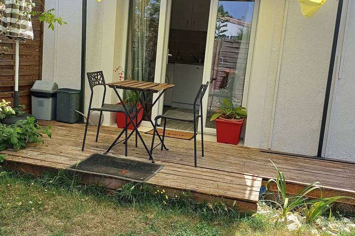 Apartamento de vacaciones para 3 personas, con terraza y jardín - 1