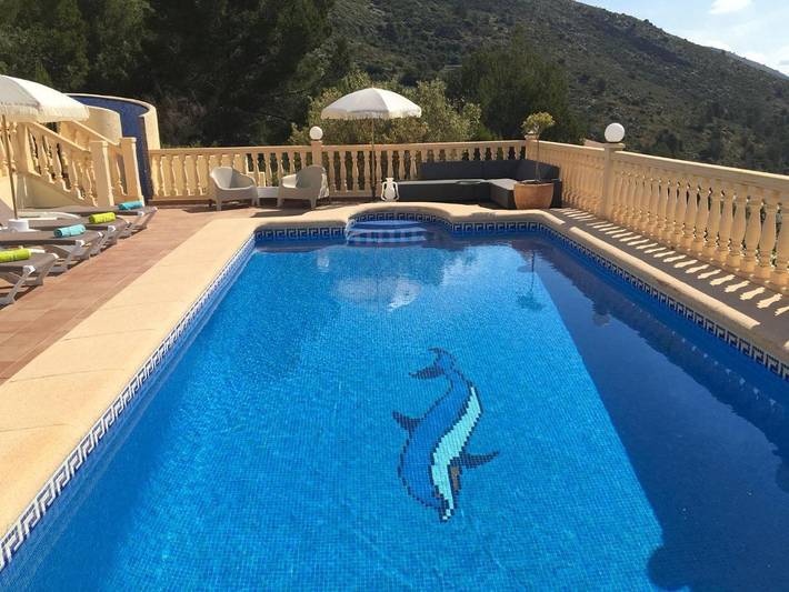 Casa rural para 13 personas, con Balcón y Terraza además de Jardín y Piscina en Jalón - 3